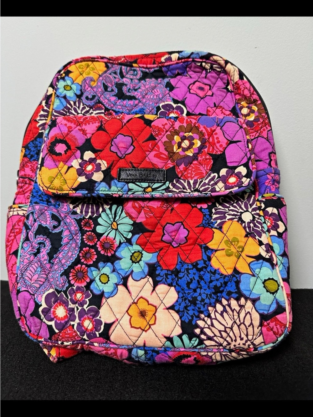 Vera Bradley Quilted Floral Backpack